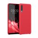 Pouzdro Kwmobile pro Samsung Galaxy A50, červené, silikonové, 48715.238