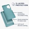 Pouzdro Kwmobile pro Samsung Galaxy A32 5G, zelené, silikonové, 54336.206