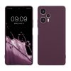 Pouzdro Kwmobile pro Xiaomi Poco F5, fialové, silikonové, 61638.187