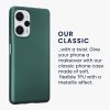 Pouzdro Kwmobile pro Xiaomi Poco F5, zelené, silikonové, 61637.14
