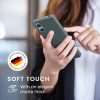 Pouzdro Kwmobile pro Sony Xperia 5 V, tmavě zelené, silikonové, 61522.202