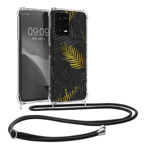 Pouzdro Kwmobile se šňůrkou na krk pro Xiaomi Redmi Note 12 5G/Poco X5, vícebarevné, silikonové, 60892.03