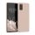 Pouzdro Kwmobile pro Samsung Galaxy A41, krémové, silikonové, 52301.225