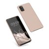 Pouzdro Kwmobile pro Samsung Galaxy A41, krémové, silikonové, 52301.225