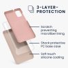 Pouzdro Kwmobile pro Samsung Galaxy A41, krémové, silikonové, 52301.225