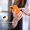 Pouzdro Kwmobile pro Samsung Galaxy A41, oranžové, silikonové, 52301.15