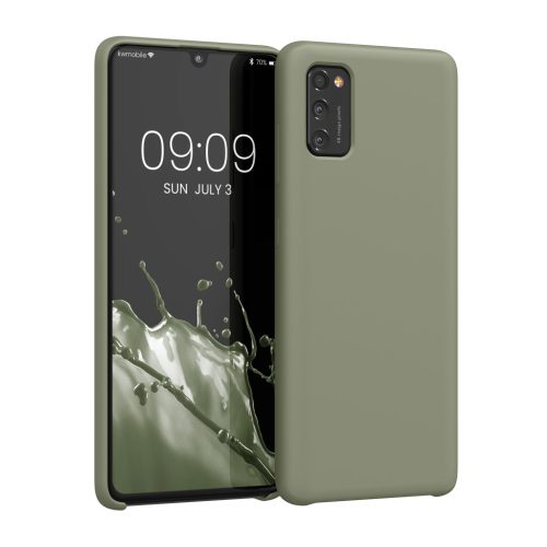 Pouzdro Kwmobile pro Samsung Galaxy A41, světle zelené, silikonové, 52301.172