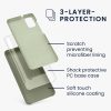 Pouzdro Kwmobile pro Samsung Galaxy A41, světle zelené, silikonové, 52301.172