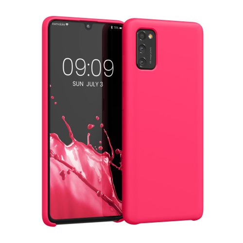 Pouzdro Kwmobile pro Samsung Galaxy A41, růžové, silikonové, 52301.77