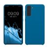 Pouzdro Kwmobile pro Samsung Galaxy S21 Plus, modré, silikonové, 54066.228
