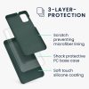 Pouzdro Kwmobile pro Samsung Galaxy A41, zelené, silikonové, 52301.171