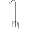 Suport de gradina cu carlig Navaris, ajustabil, 122,5x41x34 cm, 2 baze incluse, 56158.03