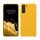Pouzdro Kwmobile pro Samsung Galaxy S21 Plus, žluté, silikonové, 54066.165