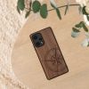 Pouzdro Kwmobile pro Xiaomi Poco F5, hnědé, dřevo/silikon, 61661.01