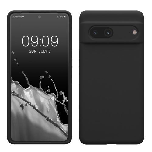 Pouzdro Kwmobile pro Google Pixel 7, černé, silikonové, 59451.47