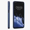 Pouzdro Kwmobile pro Motorola Moto E22/Moto E22i, modré, silikonové, 61682.64