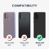 Pouzdro Kwmobile pro Motorola Moto E22/Moto E22i, modré, silikonové, 61682.64