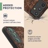 Pouzdro Kwmobile pro Samsung Galaxy A54 5G, hnědé, dřevo/silikon, 60799.04