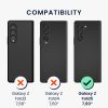 Pouzdro Kwmobile pro Samsung Galaxy Z Fold5, černé, plastové, 61679.01