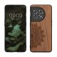 Pouzdro Kwmobile pro OnePlus 11, hnědé, dřevo/silikon, 60791.02