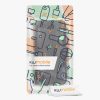 Pouzdro Kwmobile pro Motorola Moto G73, černé, textilní/silikonové, 60833.73