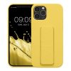 Pouzdro Kwmobile pro Apple iPhone 12/iPhone 12 Pro, žluté, silikonové, 58283.165
