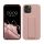 Pouzdro Kwmobile pro Apple iPhone 12/iPhone 12 Pro, světle růžové, silikonové, 58283.1