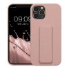 Pouzdro Kwmobile pro Apple iPhone 12/iPhone 12 Pro, světle růžové, silikonové, 58283.1
