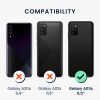 Pouzdro Kwmobile se šňůrkou pro Samsung Galaxy A03s, modré, silikonové, 58562.108