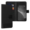 Pouzdro Kwmobile pro Ulefone Note 16 Pro, černé, textilní/silikonové, 61723.73