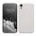 Pouzdro Kwmobile pro Apple iPhone XR, bílé, silikonové, 49983.48