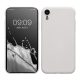 Pouzdro Kwmobile pro Apple iPhone XR, bílé, silikonové, 49983.48