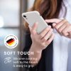 Pouzdro Kwmobile pro Apple iPhone XR, bílé, silikonové, 49983.48