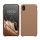 Pouzdro Kwmobile pro Apple iPhone XS Max, krémové, silikonové, 45909.246