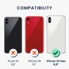 Pouzdro Kwmobile pro Apple iPhone XS Max, krémové, silikonové, 45909.246