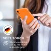 Pouzdro Kwmobile pro Apple iPhone XR, oranžové, silikonové, 49983.15