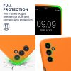 Pouzdro Kwmobile pro Samsung Galaxy A14 5G, oranžové, silikonové, 60808.15
