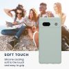 Pouzdro Kwmobile pro Google Pixel 7a, světle zelené, silikonové, 61598.2