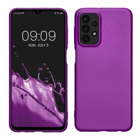   Pouzdro Kwmobile pro Samsung Galaxy A23/Galaxy A23 5G, fialové, silikonové, 57955.24