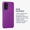 Pouzdro Kwmobile pro Samsung Galaxy A23/Galaxy A23 5G, fialové, silikonové, 57955.24