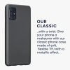 Pouzdro Kwmobile pro Samsung Galaxy A71, šedé, silikonové, 51213.232
