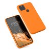 Pouzdro Kwmobile pro Google Pixel 5, oranžové, silikonové, 53778.15