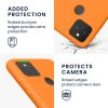 Pouzdro Kwmobile pro Google Pixel 5, oranžové, silikonové, 53778.15