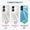 Pouzdro Kwmobile pro Honor 90 Lite, modré, silikonové, 61745.251