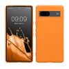 Pouzdro Kwmobile pro Google Pixel 7a, oranžové, silikonové, 61614.15