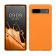 Pouzdro Kwmobile pro Google Pixel 7a, oranžové, silikonové, 61614.15