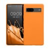 Pouzdro Kwmobile pro Google Pixel 7a, oranžové, silikonové, 61614.15