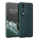 Pouzdro Kwmobile pro Honor 90 5G, zelené, silikonové, 61743.14
