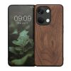 Pouzdro Kwmobile pro OnePlus Nord 3 5G, hnědé, dřevo/silikon, 61770.18