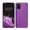 Pouzdro Kwmobile pro Samsung Galaxy A71, fialové, silikonové, 51213.24